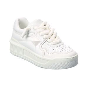 Valentino Roman Stud Leather Sneaker
